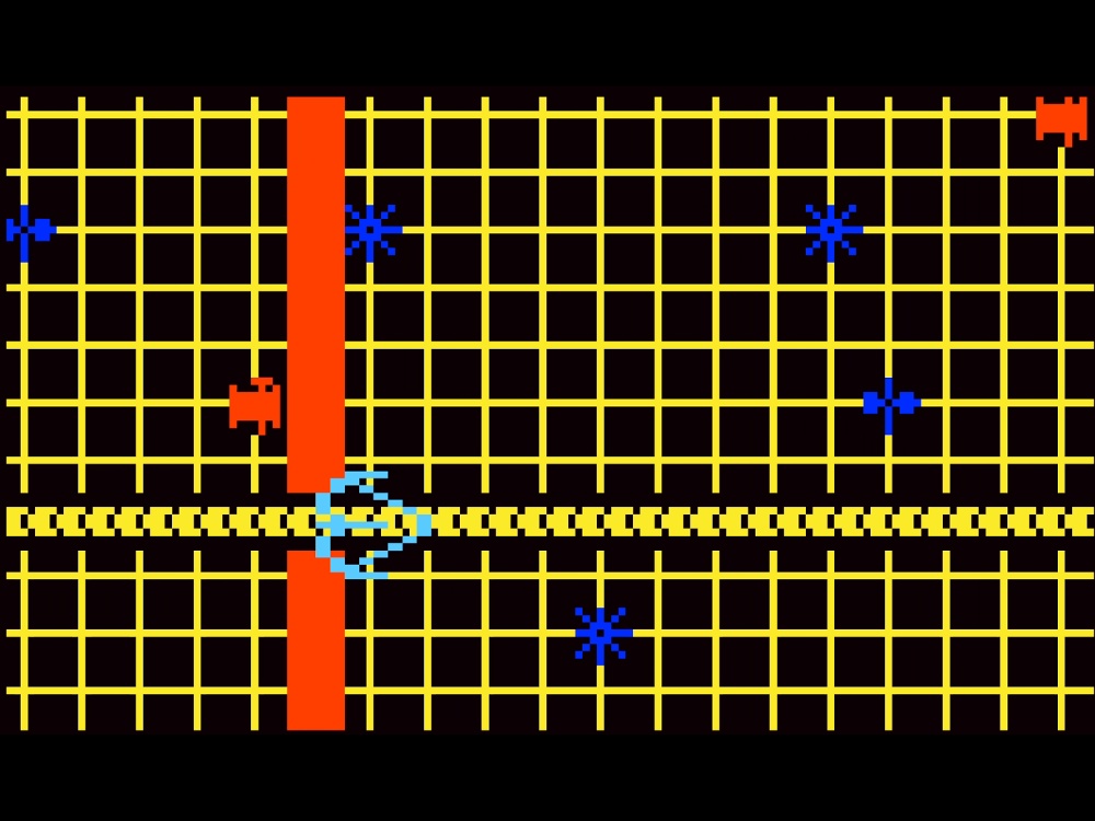 Gameplay of Tron Solar Sailer for Intellivision